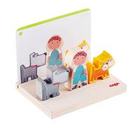 HABA 306707 Stacking Toy On the Farm- Enjoyable Challenge for Junior Stacking Artists- 14 pieces, for Ages 2 and Up (Made in Germany)