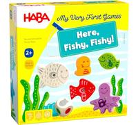 HABA 5661 My Very First Games - Here Fishy Fishy! Magnetic Fishing Game- English version (Made in Germany)