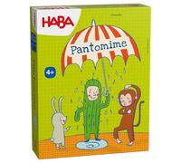 HABA Children's Pantomime Game - Simple Terms with Cards to Write Yourself, Small & Compact, Ideal for Travel, for Children from 5 Years - 2012190001