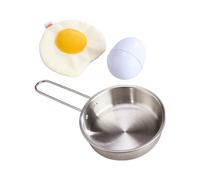 HABA Creative Play - Fried Egg with Pan | Role-Play Cooking Toy for Children 3+ | Promotes Creativity & Fine Motor Skills | Realistic Play Food Set for Pretend Kitchen Fun