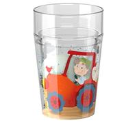 HABA Glitter Farm Mug - Children's Cup with Sparkling Glitter Effect, Perfect for Water, Juice & Tea, Practical for Little Hands - 2012447002