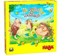 HABA 305588 Hedgehog Haberdash Color Matching Memory Game for Ages 3+ (Made in Germany), multicolor