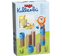 HABA Kullerbu Marble Run Expansion Set Columns Durable Support Pieces for Extending Tracks | Stable Column Set for Young Builders Creativity Fine Skills | Construction Play and Early Learning Fun