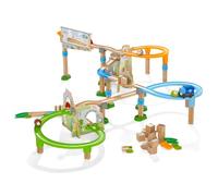 HABA Kullerbu Master Play Track Mountain Adventure | Colourful Wooden Ball Track For Toddlers | Construction Playset With Rolling Balls And Track | Creative Building Toy For Boys And Girls Ages Two