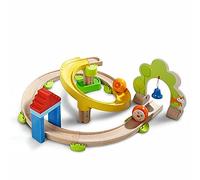 HABA Kullerbu Spiral Ball Track Set For Kids | Wooden Construction Track With Smooth Marbles & Fun Spiral Run | Creative Building Toy For Boys & Girls | Early Learning Playset For Motor Skills & Play