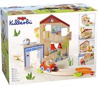 HABA Kullerbü Kullerhausen Play Track Colourful Run Set For Toddlers | Easy Build Construction System With Rolling Ball Action Fun Play For Boys & Girls | Two Plus Interactive Early Learning Activity