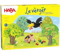 HABA -Le Verger - Board Game for Children - Large Game Board - Educational and Cooperative Wooden Game - Develops Imagination and Motor Skills - 1 to 8 Players - 3 Years - 3170