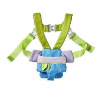 HABA Leaf Dream Doll Carrier Seat For Kids | Soft & Secure Green Doll Carrier For Comfort Play | Adjustable Pretend Play Carrier For Dolls & Soft Toys | Lightweight Design For Everyday Fun