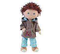 HABA Lian Doll - Soft Rag Doll 30 cm, Ideal for Babies and Toddlers, Washable & Easy to Put on and Take Off, from 18 Months - 1302109001
