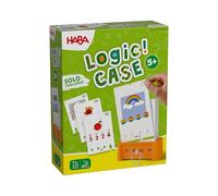 HABA Logic! CASE Starter Set 5+: Logic & Puzzle Game for Children from 5 Years Old, 1 Player Puzzle Game Travel Game on the Go - 2013042001