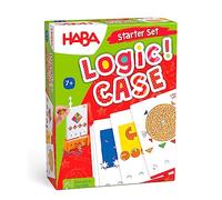 Haba Logic Case Starter Set 7 Plus Brain Training Puzzle Game Kids Set | problem solving concentration and independent learning skills for kids aged 7 plus