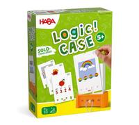 HABA Logic! CASE Starter Set - Brain Teaser Puzzles for Kids Ages 5+ | Handheld Game to Develop Critical Thinking for Kids. Great for car rides or restaurants.