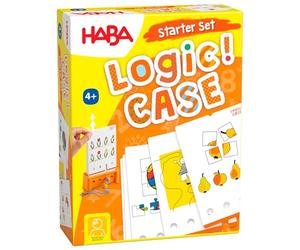 HABA Logic CASE Starter Set for Children 4 Plus | Engaging Learning Activity with 77 Puzzle Challenges | Early Thinking Game for Independent Play, Problem Solving, Concentration and Skill Development