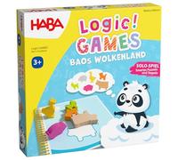 HABA Logic! Games - Baos Cloud Land - Laying Puzzle & Stacking Game with 60 Tasks in Different Difficulty Levels from 6 Years - 2012225001