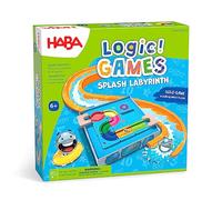 HABA Logic! Games: Milo's Waterpark - Splash Labyrinth - Dexterity Maze Game - Ages 6+