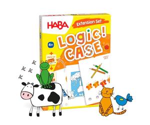 HABA LogiCASE Expansion Set Animals | Additional Puzzle Cards for Starter Sets | Engaging Brain Challenges for Children | Fun Logic, Thinking and Problem-Solving Activity for Kids Ages 5 and Up
