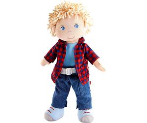 HABA Lovely Doll Nick Toy Figure for Kids | Durable Toy for Learning & Everyday Play | Safe & Engaging Play for Early Skills Development | Practical Gift Option for Children and Parents