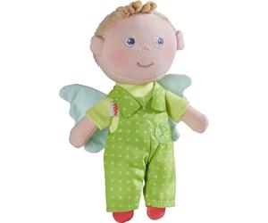 HABA Lunis Guardian Angel Mini Doll, 17 cm, Baby Gift, Green