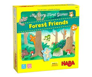 HABA My Very First Games - Forest Friends | Early Learning Memory & Discovery Game for Ages 2+ | 1-4 Players | Observation, Naming & Matching | Made in Germany | Perfect First Family Game