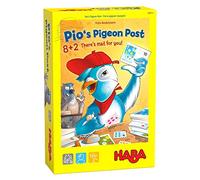 HABA Pio's Pigeon Post Educational Maths Board Game Ages 5+ | Educational maths game, numbers 1-20, arithmetic learning, 2-4 players, ages 5+, made in Germany, English version