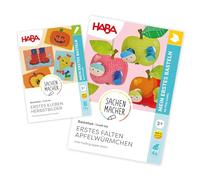 HABA Sachenmacher Autumn Craft Set for Children from 3 Years - Children's Craft Sets with Paper, Learn to Stick & Fold - Ideal for Creative Autumn Projects - Set of 2-2014003