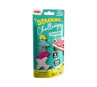 HABA Stacking Challenge Vehicles - The Ultimate Stacking Duel with 300 Levels, Compact Skill Game from 6 Years, Ideal Travel Game & Gift for on the Go - 2013868001