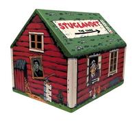HABA Stuglandet - The Scandinavian Hut Adventure: Tactical Board Game with 48 High-Quality Wooden Huts for 2-4 Players from 8 Years, Variable Construction - 2013179001