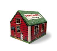 HABA Stuglandet - The Scandinavian Hut Adventure: Tactical Board Game with 48 High-Quality Wooden Huts for 2-4 Players from 8 Years, Variable Construction - 2013179001