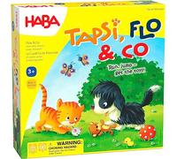 HABA Tapsi Flo and Co Colour Dice Game for Kids | Fun Wooden Animal Game for Early Learning | Family Board Game for 2-4 Players Ages 3 Plus | Engaging Matching Activity for Children and Parents