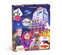 HABA The Key - Royal Casino Burglary- Deduction Game, Ages 10+, 1-4 Players, Unique Clue Mechanism, Engaging Crime Solving, Strategy Board Game with Repeat Play