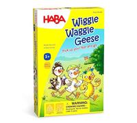 HABA Wiggle Waggle Geese Game - Interactive Play & Exercise for Kids 3-6, Enhances Coordination & Cooperation, Family Board Game for 2-6 Players