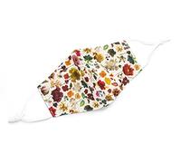 Habac Studio 100% Mulberry Silk and Liberty of London Face Mask Built Filter 4 Layers Machine Washable Adjustable. Handmade UK. (Floral Edit)