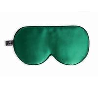 HABAC STUDIO 100% Silk Sleep Mask Blindfold Silk Eye Mask Over Sized Total Black Out Eye Mask for Sleeping Mask Single Flat Adjustable Strap Sleep Aid Mulberry Silk Grade 6A. Silk Filled Eye Mask.