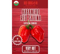 Habanero Red Savina Chilli Seeds - 10 Fresh Seeds