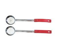 Habanerofire 2 Ounce Solid Stainless Steel Portion Control Ladle Spoon Measuring And Serving Scoop, Commercial Grade Serving Scoops [Pack of 2]