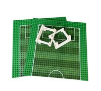 Habarri - Mini Building Blocks Set - Mini Stadium Model - Building Blocks with Sport Motif - Gift for Children, Sports Fans - Compatible with Well-known Clamping Blocks - 8 Elements - Football Stadium
