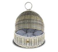 Habau 1476 Cat Bed with Cushion One Size | Made of sturdy polyethylene mesh with metal frame