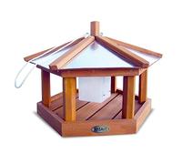 HABAU 2999 Bird House with Feed Dispenser for Great Tit Birds