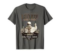 Habemus Papam Leo XIV World Tour Catholic Pope Vintage T-Shirt