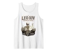 Habemus Papam Leo XIV World Tour Catholic Pope Vintage Tank Top