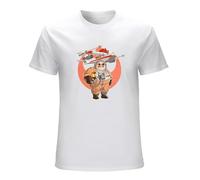 Haben Porco Rosso T-Shirt Graphic Tee Printed Top Mens Black Shirt M