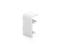 Habengut Connector for Skirting Board 50 mm PVC | Contents: 2 Pieces - for Connecting Skirting Boards