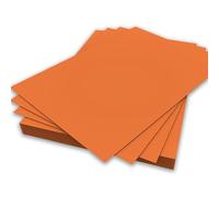 Habercrafts A5 Dark Orange Card - 160gsm - 50 Sheets