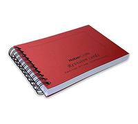 Habercrafts Revision Cards Book Lined Flash Card Revision Notebook Record Pad Index Flash Notes Cue Wire Spiral Bound Feint Ruled Notebooks (1 Book - 50 Sheets), Pack of 1, HCREVBOOK_7923_1