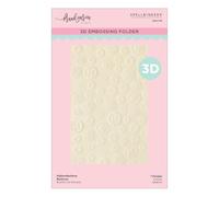 Haberdashery Buttons 3D Embossing Folder by Frank Garcia