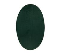 Haberdashery Online - 2 Piece Iron-on Suede Knee Patches, Clothes Protection & Repair for Trousers, Jackets, Sweaters, Shirts, 16x10 cm, Easy to Use, Green