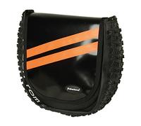 Haberland Drive Handlebar Bag, Unisex, Drive, black/orange, 23 x 25 x 11 cm
