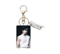 HABETI Stray Kids Keychain with GIANT Album Charm for STRAY, 2024 GIANT Album Merch Merchandise SKZ Backpack Pendant, Han, One size