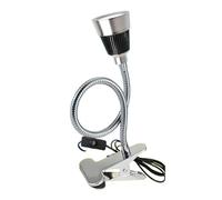 HABHYUDP Work 300mm LED Work Light Adjustable Neck Magnetic Base Lamp For Workbench Lathe Drill Press for Lathe, Work Bench(Clip 3W,24v)