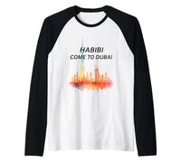Habibi Come to Dubai Raglan Baseball Tee